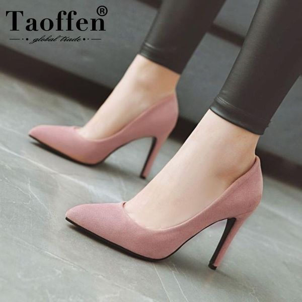 taoffen ladies pumps spring pointed toe party slip on wedding shoes woman high heel outdoor pumps footwear size 34-43, Black
taoffen ladies pumps spring pointed toe party slip on wedding shoes woman high heel outdoor pumps footwear size 34-43, Black