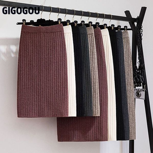 gigogou 60-80cm elastic band women skirts autumn winter warm knitted straight skirt ribbed ribbed mid-long skirt black q1215
gigogou 60-80cm elastic band women skirts autumn winter warm knitted straight skirt ribbed ribbed mid-long skirt black q1215