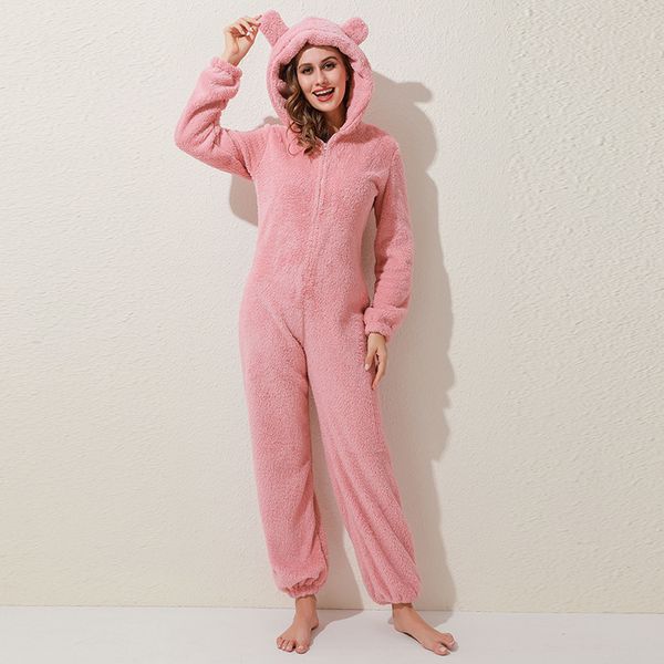 winter warm pyjamas women onesies fluffy fleece jumpsuits sleepwear overall plus size hood sets pajamas for women 201109, Black;red
winter warm pyjamas women onesies fluffy fleece jumpsuits sleepwear overall plus size hood sets pajamas for women 201109, Black;red