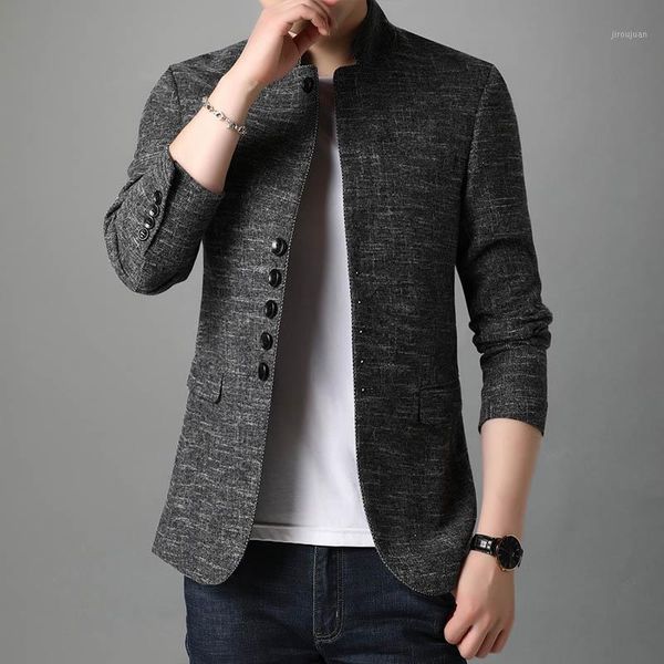 fashion brand blazers mens autumn winter business casual suit jackets men formal blazer wool coat male1, White;black
fashion brand blazers mens autumn winter business casual suit jackets men formal blazer wool coat male1, White;black