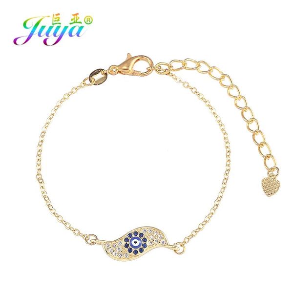 charm bracelets juya gold/rose gold micro pave zircon evil eye bracelet for women fashion jewelry wholesale, Golden;silver
charm bracelets juya gold/rose gold micro pave zircon evil eye bracelet for women fashion jewelry wholesale, Golden;silver