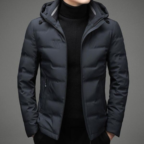 men's down & parkas the winter men 2021 90% white duck coats male business measures hat fashion coat cultivate morality, Black
men's down & parkas the winter men 2021 90% white duck coats male business measures hat fashion coat cultivate morality, Black