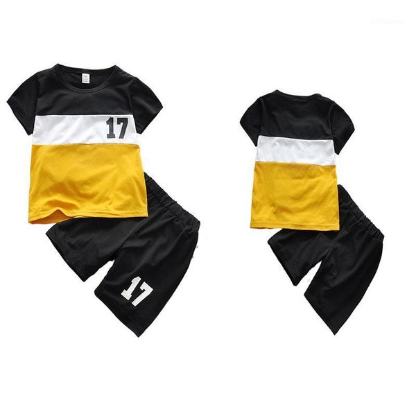 clothing sets 2021 summer boys striped patchwork kids boy letter print and shorts suits children costume 2-6y1, White
clothing sets 2021 summer boys striped patchwork kids boy letter print and shorts suits children costume 2-6y1, White