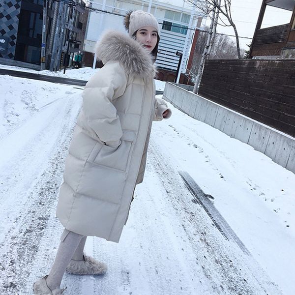 2020 women double sided down long jacket winter hooded white down coat warm parkas snow outwear korean style new ropa para mujer c1204, Black
2020 women double sided down long jacket winter hooded white down coat warm parkas snow outwear korean style new ropa para mujer c1204, Black
