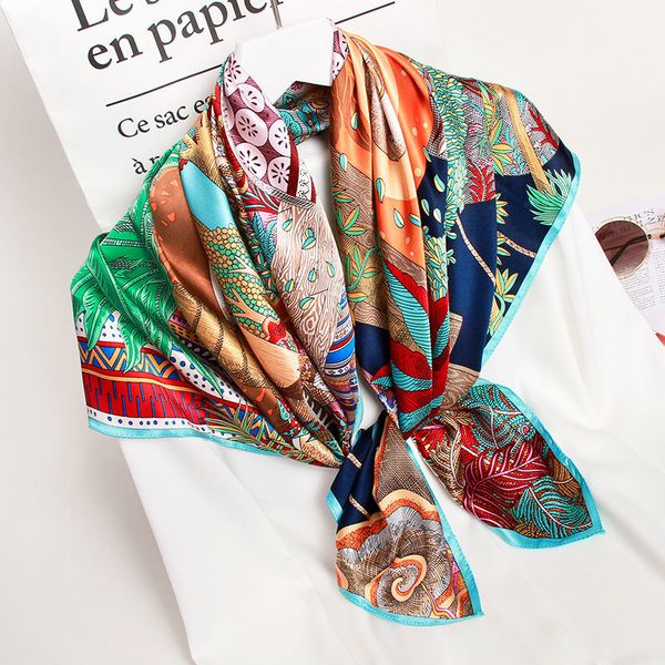 real from the neck of 14mm 88*88cm 100% square silk handkerchief 2020 printed hangzhou bandana foulard femme 9ley, Blue;gray
real from the neck of 14mm 88*88cm 100% square silk handkerchief 2020 printed hangzhou bandana foulard femme 9ley, Blue;gray