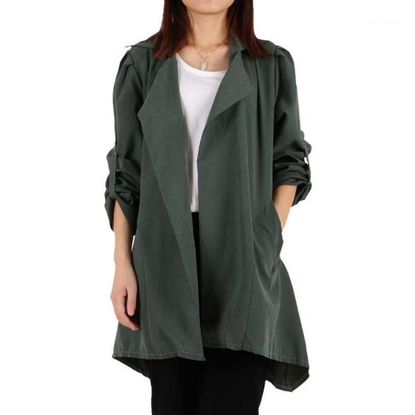 wholesale- autumn fall spring women chiffon jacket windbreaker casual office cardigan outwear jackets coat1, Black;brown
wholesale- autumn fall spring women chiffon jacket windbreaker casual office cardigan outwear jackets coat1, Black;brown