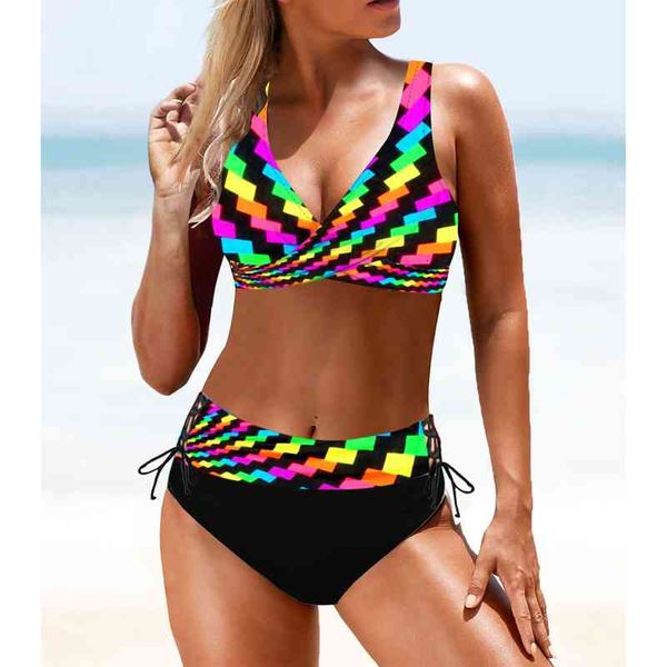 Print High Waist Bikini Sexy Swimsuit Women Pieces Bathing Suit Bikini Set Push Up Swimwear Women Swimming Suit Beach, White;black
Print High Waist Bikini Sexy Swimsuit Women Pieces Bathing Suit Bikini Set Push Up Swimwear Women Swimming Suit Beach, White;black