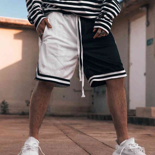 men's shorts muscle fitness brothers hip hop sports outdoor quick drying running mesh tooling five point pants, White;black
men's shorts muscle fitness brothers hip hop sports outdoor quick drying running mesh tooling five point pants, White;black