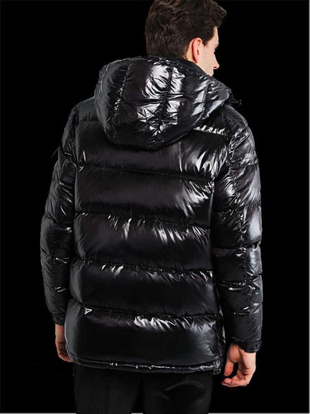 the designer 2020 winter new bright face down men jacket men's thickened outdoor super thick short loose big size fashion, Black
the designer 2020 winter new bright face down men jacket men's thickened outdoor super thick short loose big size fashion, Black