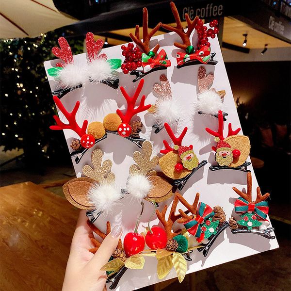cute christmas antler hair clips deer ear hairpins festival moose mushroom pine cones hair ball headwear hair accessories jk2010xb
cute christmas antler hair clips deer ear hairpins festival moose mushroom pine cones hair ball headwear hair accessories jk2010xb