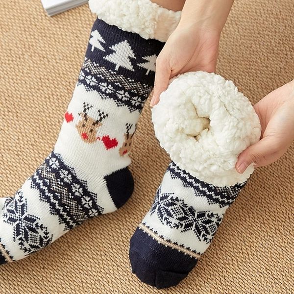 autumn winter women slippers home socks christmas cartoon elk floor socks plush velvet non-slip carpet fluffy warm socks 201109, Black;white
autumn winter women slippers home socks christmas cartoon elk floor socks plush velvet non-slip carpet fluffy warm socks 201109, Black;white
