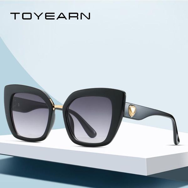 sunglasses 2021 toyearn designer fashion lady cat eye women vintage love heart frame sun glasses for female eyewear, White;black
sunglasses 2021 toyearn designer fashion lady cat eye women vintage love heart frame sun glasses for female eyewear, White;black