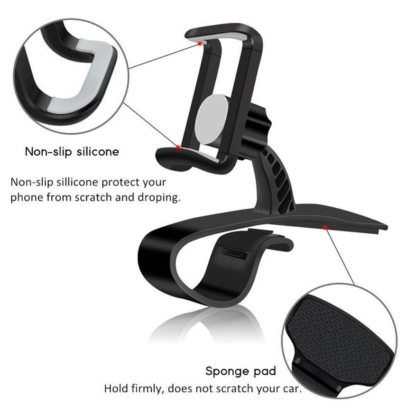 dashboard car phone holder hud style mount holder 360 degree rotation adjustable mobile clip stand fit for iphone xiaomi wmtumw yyysports
dashboard car phone holder hud style mount holder 360 degree rotation adjustable mobile clip stand fit for iphone xiaomi wmtumw yyysports