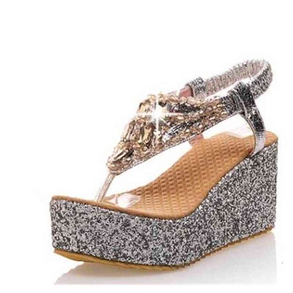 beach women summer sandals flip flops lady slippers diamand shoes platform wedge shoe big size 34-43, Black
beach women summer sandals flip flops lady slippers diamand shoes platform wedge shoe big size 34-43, Black