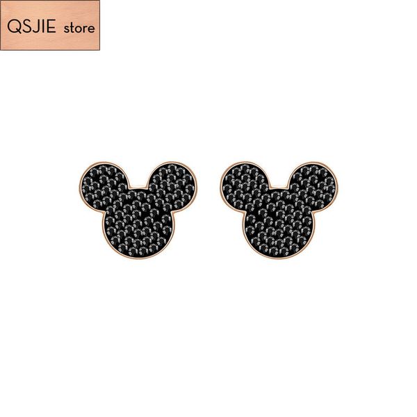 qsjie high-quality swa cute mouse; european and american women; advanced edition earrings charming fashion jewelry, Golden;silver
qsjie high-quality swa cute mouse; european and american women; advanced edition earrings charming fashion jewelry, Golden;silver
