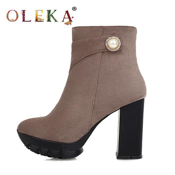 oleka mid-calf winter ladies boots square heel crystal round toe winter boots sweet style basic new as857, Black
oleka mid-calf winter ladies boots square heel crystal round toe winter boots sweet style basic new as857, Black
