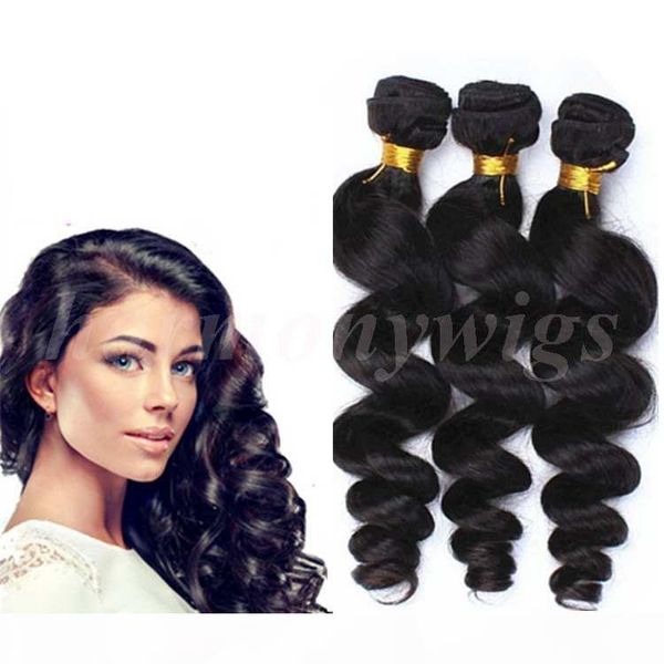 virgin brazilian hair weaves human hair bundles loose wave 8-34inch unprocessed wefts peruvian malaysian indian dyeable hair extensions, Black
virgin brazilian hair weaves human hair bundles loose wave 8-34inch unprocessed wefts peruvian malaysian indian dyeable hair extensions, Black