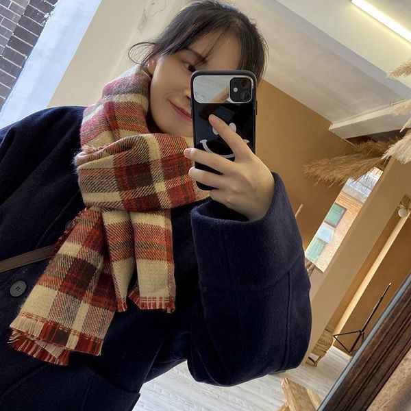 hats, scarves & gloves sets for women winter ins style student british desgin plaid double-sided bib soft girl cute scarf1, Blue;gray
hats, scarves & gloves sets for women winter ins style student british desgin plaid double-sided bib soft girl cute scarf1, Blue;gray