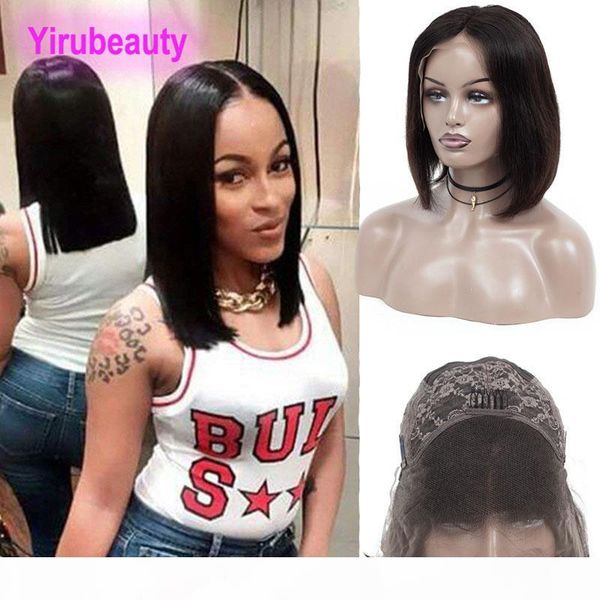 peruvian virgin hair 13x4 lace front wigs 12-18 inch silky straight dyeable human hair bob wig remy hair natural color, Black;brown
peruvian virgin hair 13x4 lace front wigs 12-18 inch silky straight dyeable human hair bob wig remy hair natural color, Black;brown