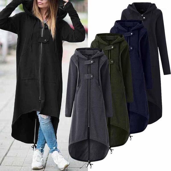 women sweatshirt dress zanzea fashion asymmetrical hoodies autumn zipper buckles coats plus size hooded outerwear plus size 71, Black
women sweatshirt dress zanzea fashion asymmetrical hoodies autumn zipper buckles coats plus size hooded outerwear plus size 71, Black