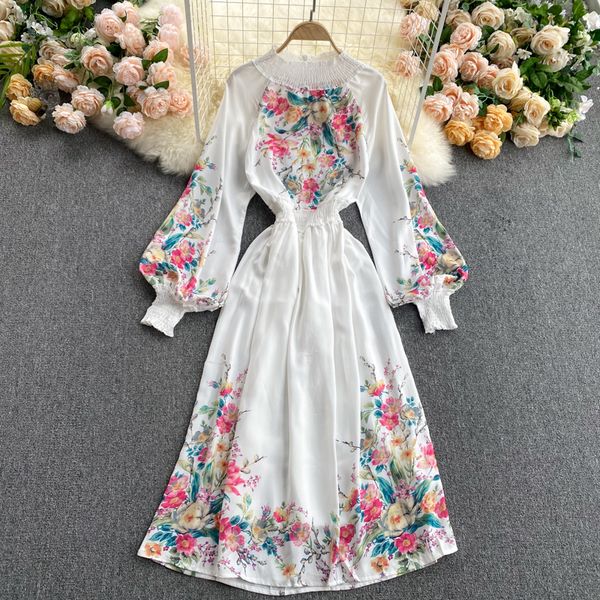 2021 new retro singiny impression feminine puff elastic neck ruched the line dressed autumn fashion streetwear dress n0i0, Black;gray
2021 new retro singiny impression feminine puff elastic neck ruched the line dressed autumn fashion streetwear dress n0i0, Black;gray