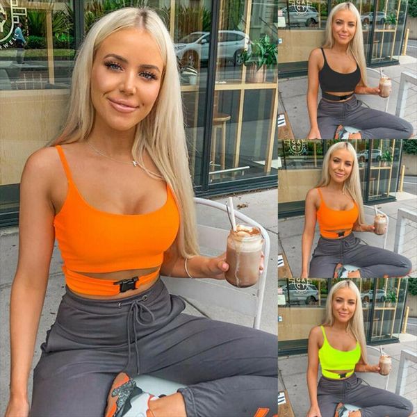 2020 new buckle waist hole vest women slim tank crop short sleeve t shirt blouse clubwear fashion ladies, White
2020 new buckle waist hole vest women slim tank crop short sleeve t shirt blouse clubwear fashion ladies, White