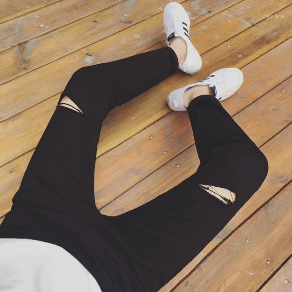 2020 autumn outfit, new men and women, lovers, leisure, self-cultivation, , cowboy nine points pants1, Blue
2020 autumn outfit, new men and women, lovers, leisure, self-cultivation, , cowboy nine points pants1, Blue