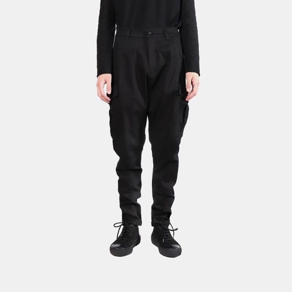 new 2020 men's clothing hair stylist catwalk double pocket elastic work pants plus size singer costumes, Black
new 2020 men's clothing hair stylist catwalk double pocket elastic work pants plus size singer costumes, Black