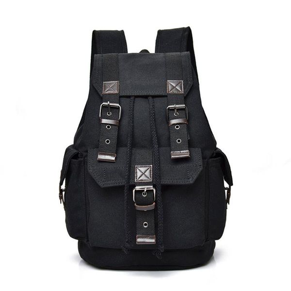 canvas backpack travel vintage large capacity rucksack day pack shoulder school bag for outdoor camping hiking
canvas backpack travel vintage large capacity rucksack day pack shoulder school bag for outdoor camping hiking