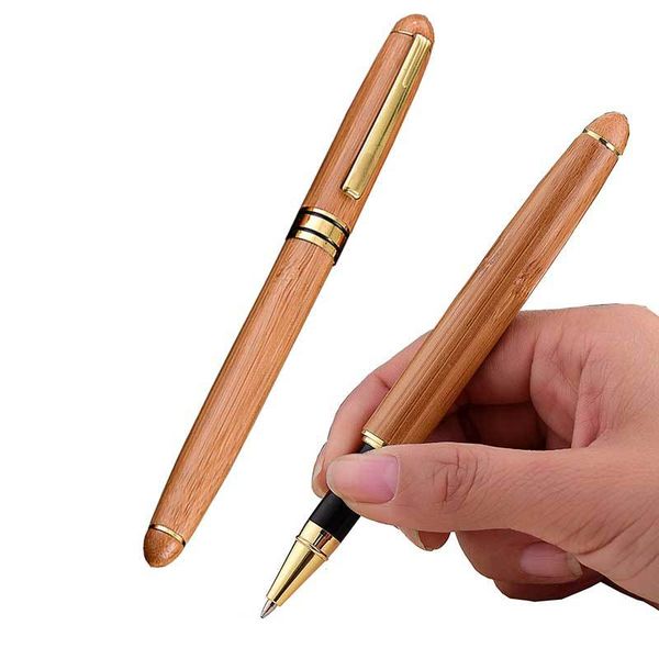 High Quality bamboo ballpoint pens Business Office Sign Pen back to school student writing pen Stationery Supplies 03746
High Quality bamboo ballpoint pens Business Office Sign Pen back to school student writing pen Stationery Supplies 03746