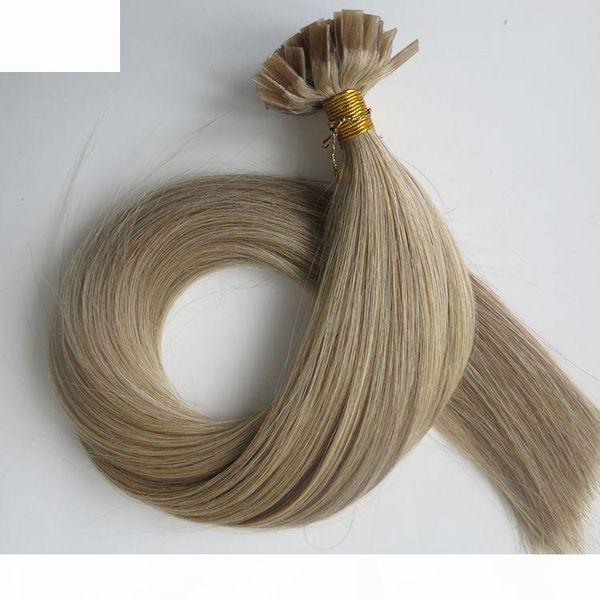 100strands=1set 100g pre bonded flat tip hair extensions 18 20 22 24inch m8&613 color keratin brazilian indian human hair, Black
100strands=1set 100g pre bonded flat tip hair extensions 18 20 22 24inch m8&613 color keratin brazilian indian human hair, Black