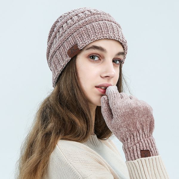 corduroy beanie cap for women wool winter hat and glove set girl 's hat wool female hat and gloves set solid color keep warm, Blue;gray
corduroy beanie cap for women wool winter hat and glove set girl 's hat wool female hat and gloves set solid color keep warm, Blue;gray