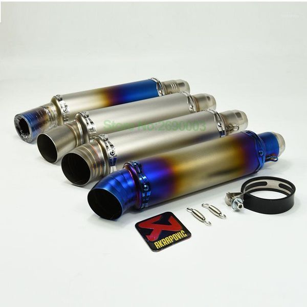 motorcycle exhaust system universal id:51mm l:380mm stainless steel pipe motorbike muffler escape for most of scooter motorcycle1
motorcycle exhaust system universal id:51mm l:380mm stainless steel pipe motorbike muffler escape for most of scooter motorcycle1