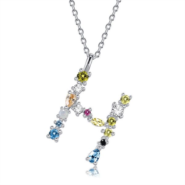 fashion 26 letters s925 necklace female cross-border new product colorful zircon letters sterling silver clavicle chain svn472
fashion 26 letters s925 necklace female cross-border new product colorful zircon letters sterling silver clavicle chain svn472