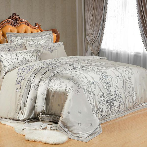 bedding sets 2m bed bamboo textile fiber cotton satin drill 4 pieces jacquard sheets bag covered 4pieces summer contracted
bedding sets 2m bed bamboo textile fiber cotton satin drill 4 pieces jacquard sheets bag covered 4pieces summer contracted