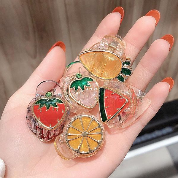 girls crystal hair clip fruit child grab clip kawaii hair simple japanese style bangs 2021 new headwear, Slivery;white
girls crystal hair clip fruit child grab clip kawaii hair simple japanese style bangs 2021 new headwear, Slivery;white