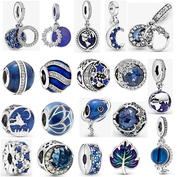 sterling silver beads stars moon blue fashion globe pendant fit original pandora charm bracelets for women jewelry
sterling silver beads stars moon blue fashion globe pendant fit original pandora charm bracelets for women jewelry