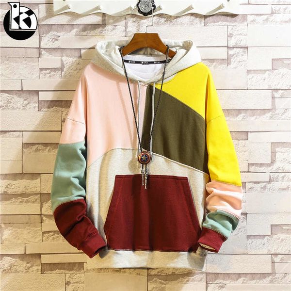 winter large size loose plus velvet hooded long sleeve hoodie men fashion casual creative color block stitching mens hoodie y190830, Black
winter large size loose plus velvet hooded long sleeve hoodie men fashion casual creative color block stitching mens hoodie y190830, Black