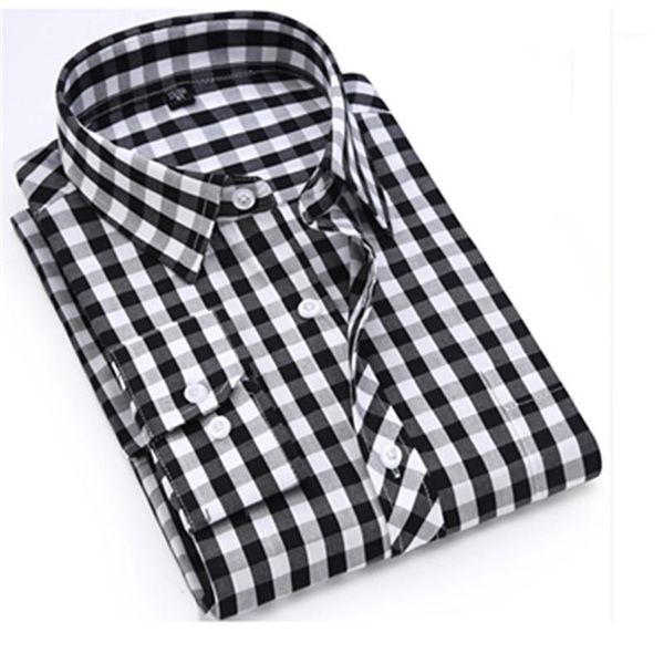 2020 new arrival men plaid shirt slim fit male comfortable fashion cotton casual long sleeve shirts men camisas hombre1, White;black
2020 new arrival men plaid shirt slim fit male comfortable fashion cotton casual long sleeve shirts men camisas hombre1, White;black