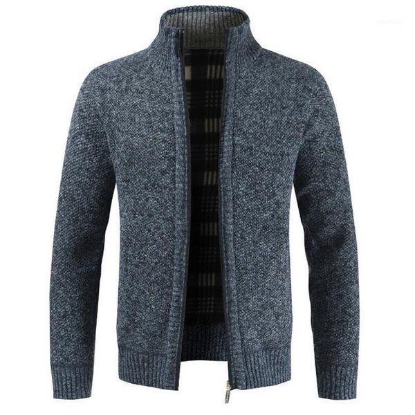 men's sweaters men's casual slim full zip thick knitted cardigan male with pockets autumn fashion fit keep warm1, White;black
men's sweaters men's casual slim full zip thick knitted cardigan male with pockets autumn fashion fit keep warm1, White;black