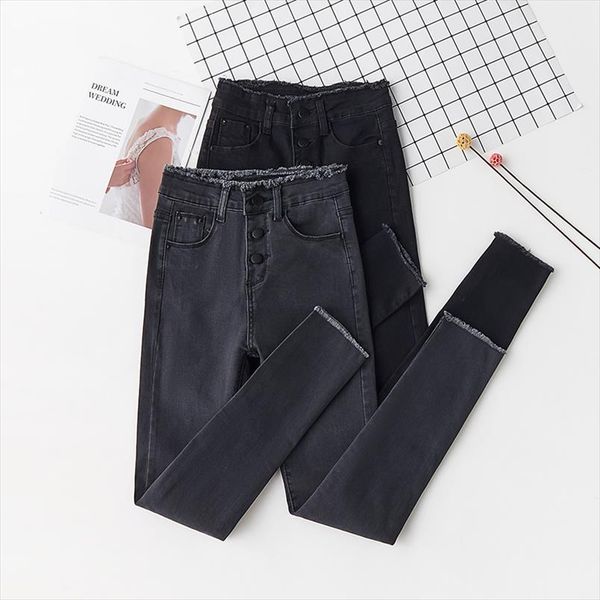 2019 jeans female denim pants black korean womans pencil jeans autumn skinny slim stretch cotton for women trousers, Blue
2019 jeans female denim pants black korean womans pencil jeans autumn skinny slim stretch cotton for women trousers, Blue