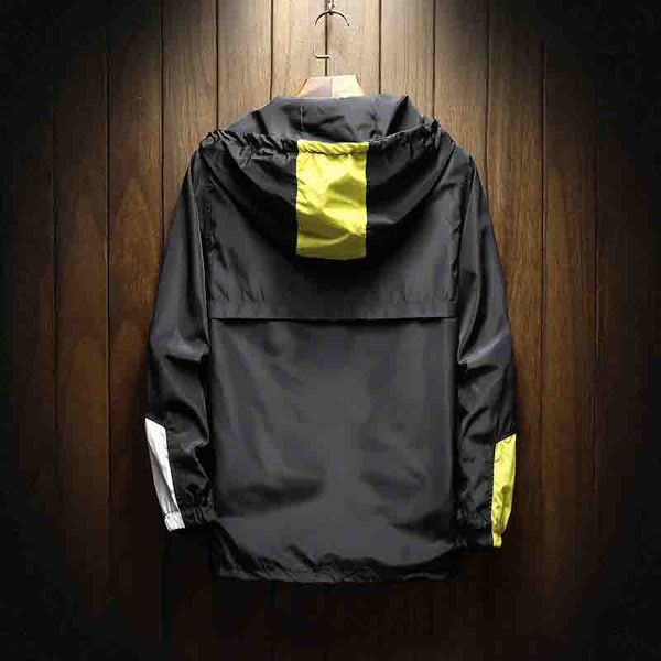 Mens Hooded Jacket Men Spring and Autumn Jackets Fashion New Mens Jackets Casual Men Loose Patchwork Jacket 4 Colors Size M-5XL, Black;brown
Mens Hooded Jacket Men Spring and Autumn Jackets Fashion New Mens Jackets Casual Men Loose Patchwork Jacket 4 Colors Size M-5XL, Black;brown