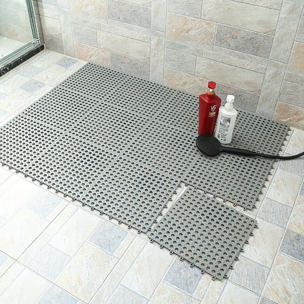 cushion/decorative pillow 30*30cm non-slip 8 color splicing pvc floor mat for the bathroom kitchen mats home nath toilet water grid hollow m
cushion/decorative pillow 30*30cm non-slip 8 color splicing pvc floor mat for the bathroom kitchen mats home nath toilet water grid hollow m