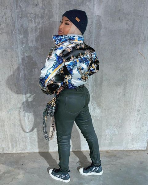 tmustobe puffer short jacket women streetwear print casual down jacket warm parka down fashion bubble coat female winter, Black
tmustobe puffer short jacket women streetwear print casual down jacket warm parka down fashion bubble coat female winter, Black