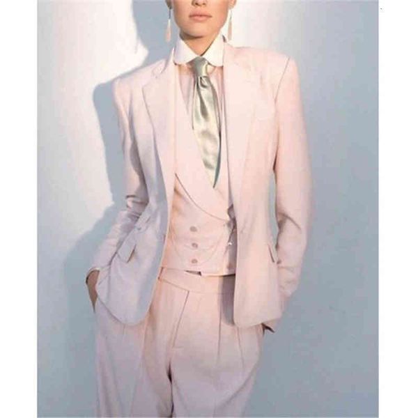 women's two piece pants pink business office 3 pieces formal suits women custom made uniform party prom garnitur damski zffx, White
women's two piece pants pink business office 3 pieces formal suits women custom made uniform party prom garnitur damski zffx, White