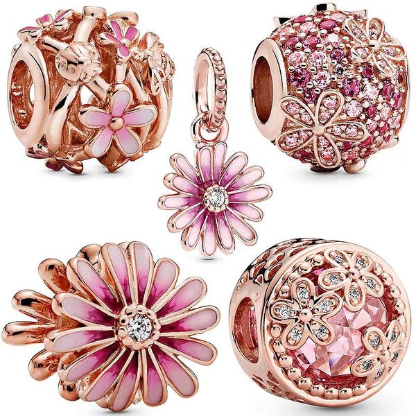 s925 sterling silver jewelry diy flower beads fits pandora style charm for pandora bracelets for european rose gold braceletcollier, Black
s925 sterling silver jewelry diy flower beads fits pandora style charm for pandora bracelets for european rose gold braceletcollier, Black