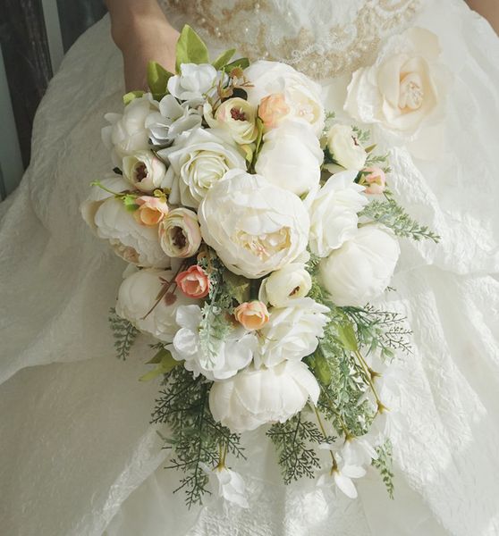 high grade bouquet simulation bride holding flower peony wedding p waterfall drop shape rose wedding supplies bride holding bouquet
high grade bouquet simulation bride holding flower peony wedding p waterfall drop shape rose wedding supplies bride holding bouquet