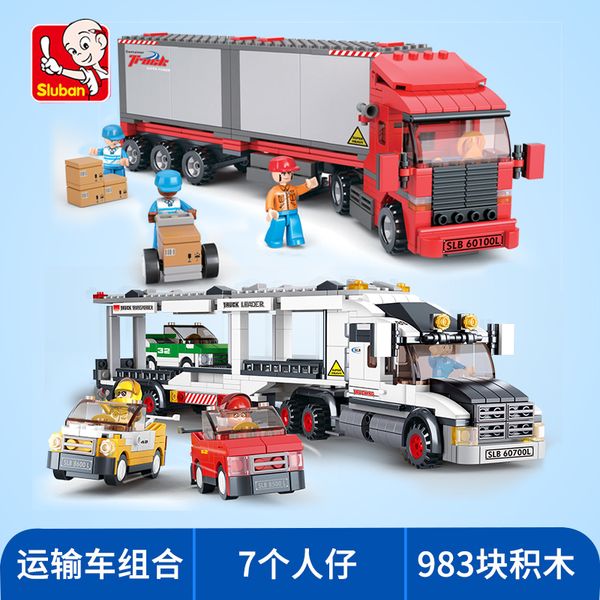little luban auto building block puzzle 6-12 assembly truck toys 7 trucks 8 boys years old gift 10
little luban auto building block puzzle 6-12 assembly truck toys 7 trucks 8 boys years old gift 10