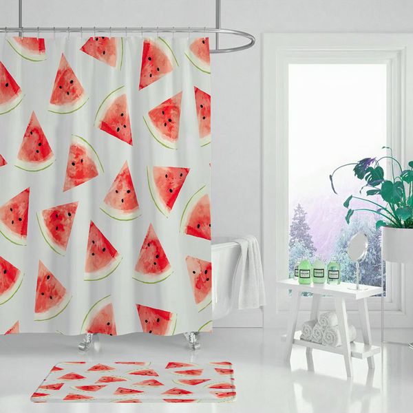 home decoration tropical fruit printing shower curtain simple and elegant curtains for bathroom waterproof polyester fabric show
home decoration tropical fruit printing shower curtain simple and elegant curtains for bathroom waterproof polyester fabric show