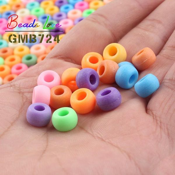 100 шт. / лот 6 * 9 мм mix color matee acrylic beads big holow round spacer beas для ювелирных изделий diy браслет ожерелье аксессуары bbyzx
100 шт. / лот 6 * 9 мм mix color matee acrylic beads big holow round spacer beas для ювелирных изделий diy браслет ожерелье аксессуары bbyzx